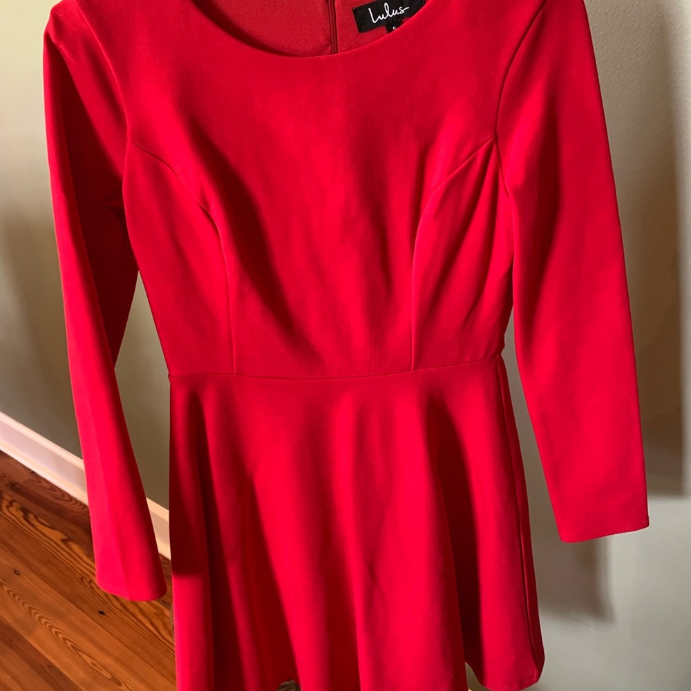 Lulus red dress - womens size small